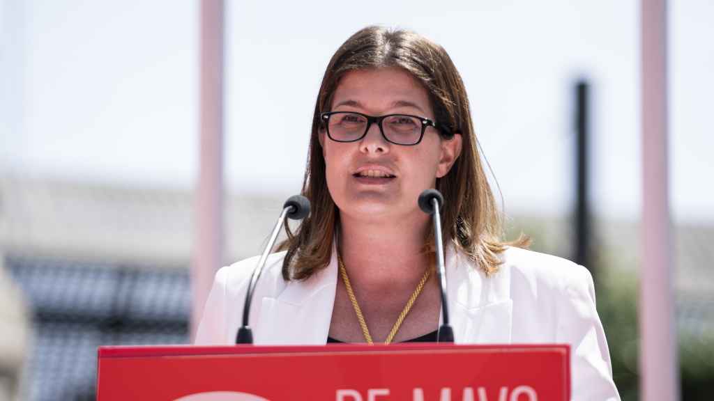 La alcaldesa socialista de Móstoles, Noelia Posse, en una imagen reciente.