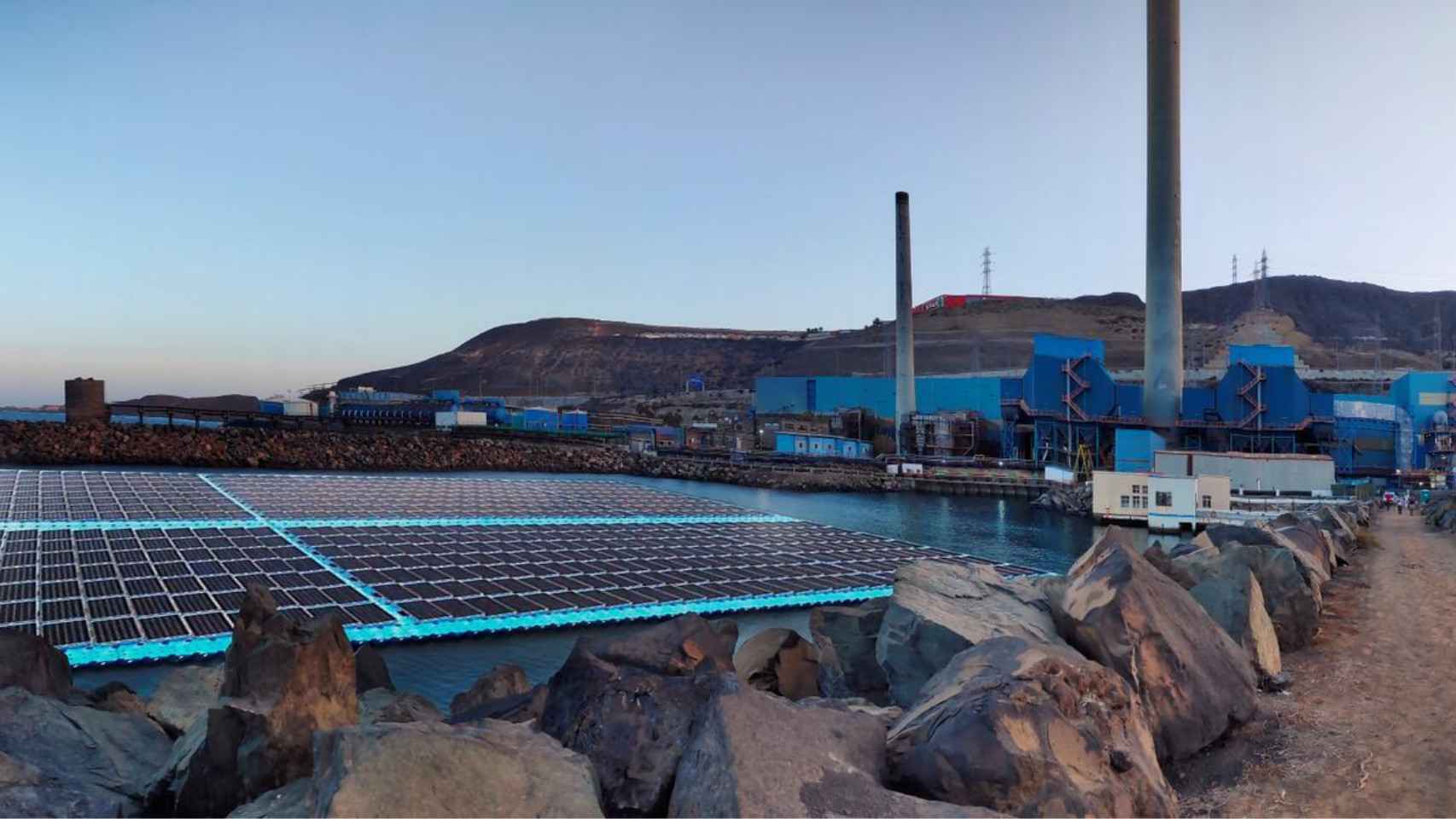 Proyecto de planta solar para la desaladora Las Palmas III