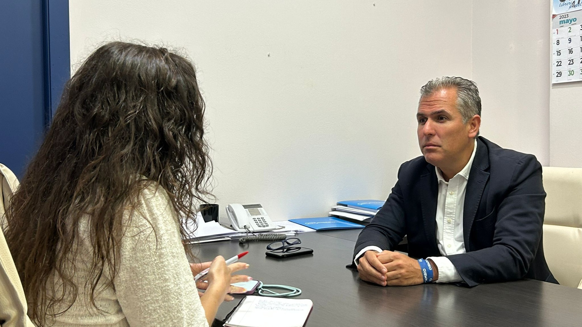Entrevista a Rafa Domínguez, candidato del PP a la alcaldía de Pontevedra. Foto: Cedida