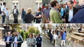 Actos de campaña este martes 16 de mayo en Vigo.