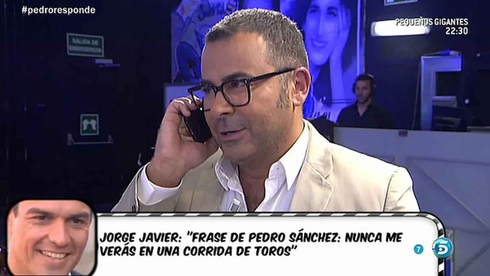 El día que Pedro Sánchez llamó a 'Sálvame' en directo.