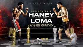 Cartel promocional del combate entre Devin Haney y Vasily Lomachenko