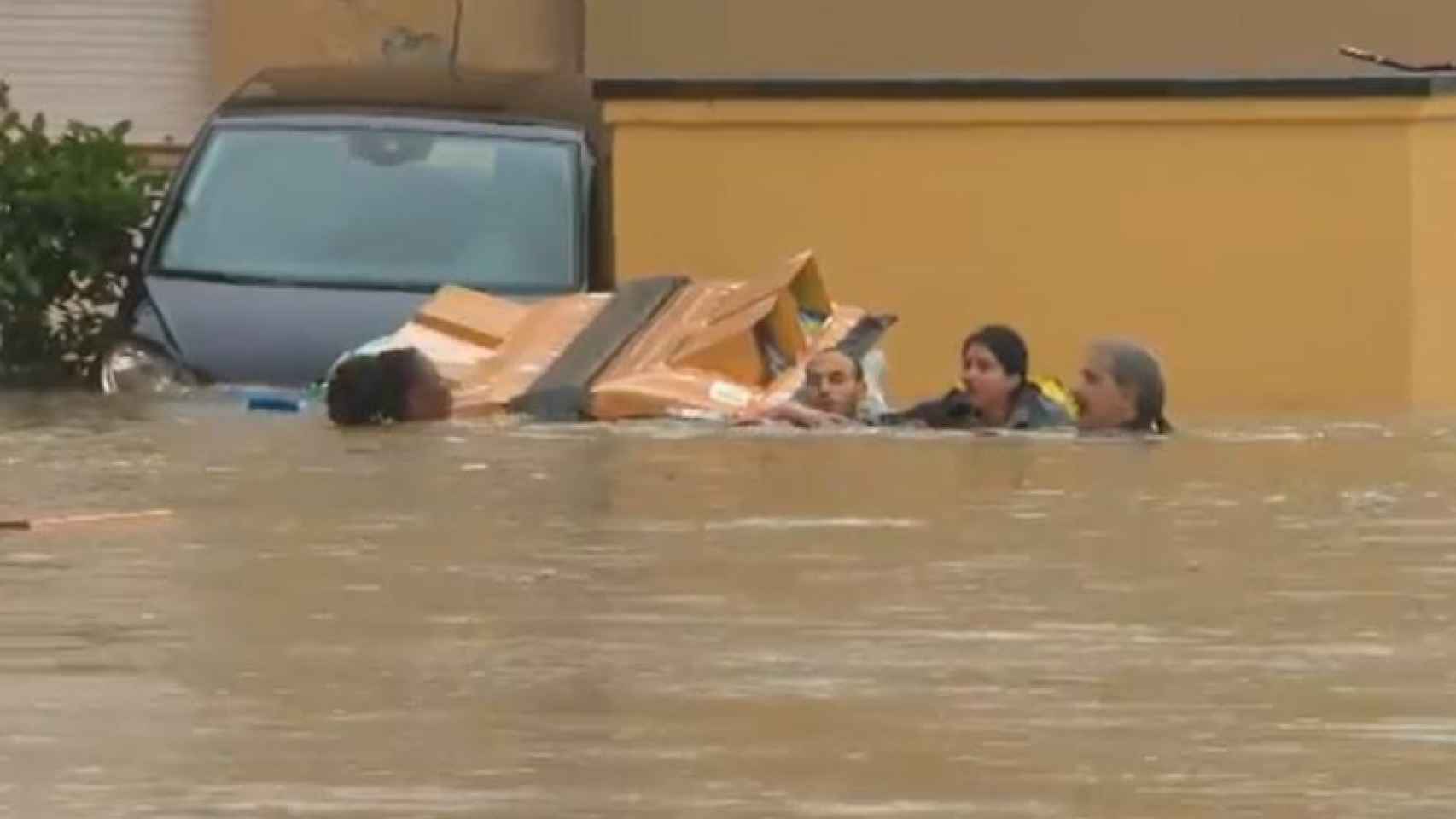 Inundaciones en Emilia Romaña.