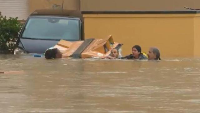 Inundaciones en Emilia Romaña.