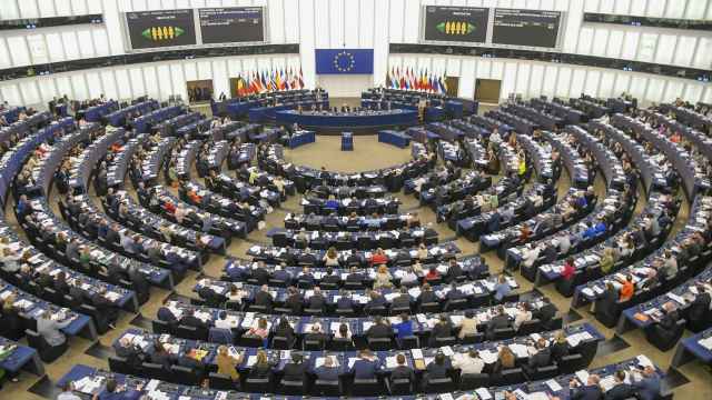 Un pleno del Parlamento Europeo, en Bruselas (Bélgica).