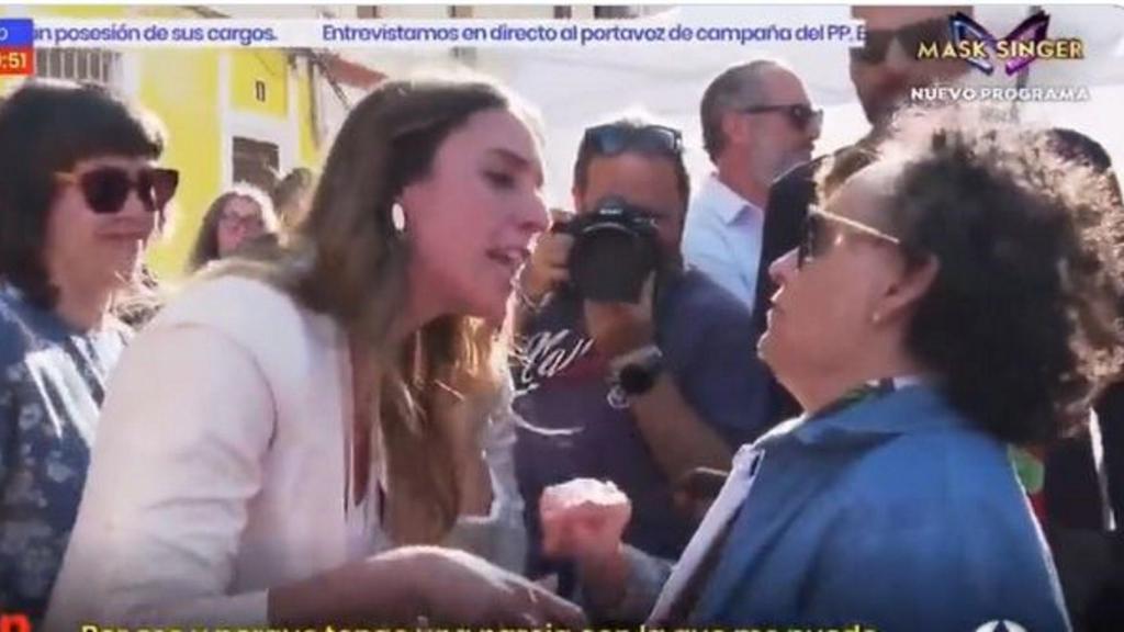 Captura del vídeo de Atresmedia que se ha hecho viral.