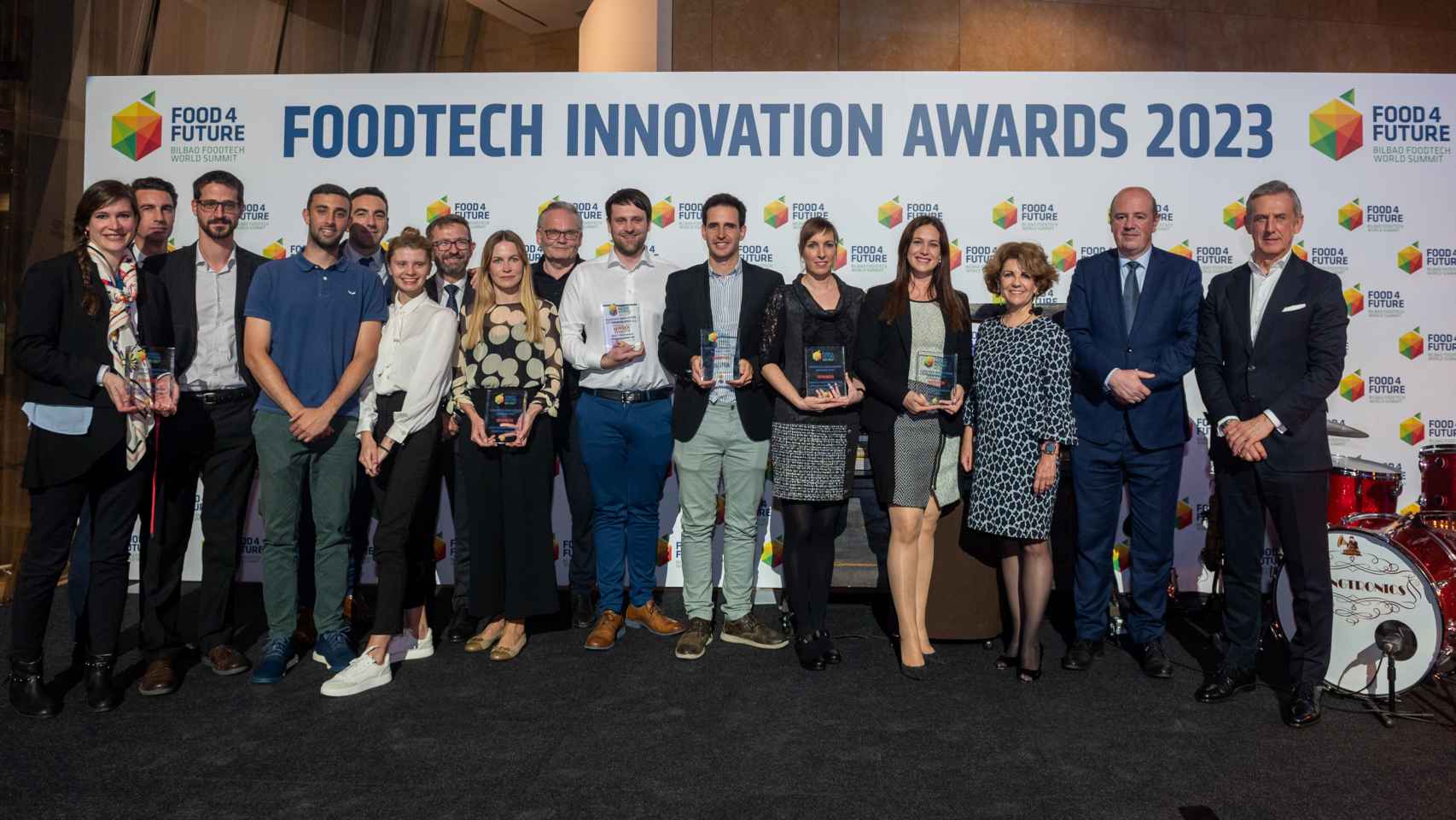Los ganadores de la tercera edición de los Foodtech Innovation Awards 2023.