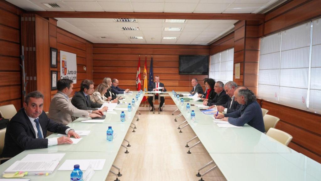 Reunión del Consejo Regional Agrario, este jueves.