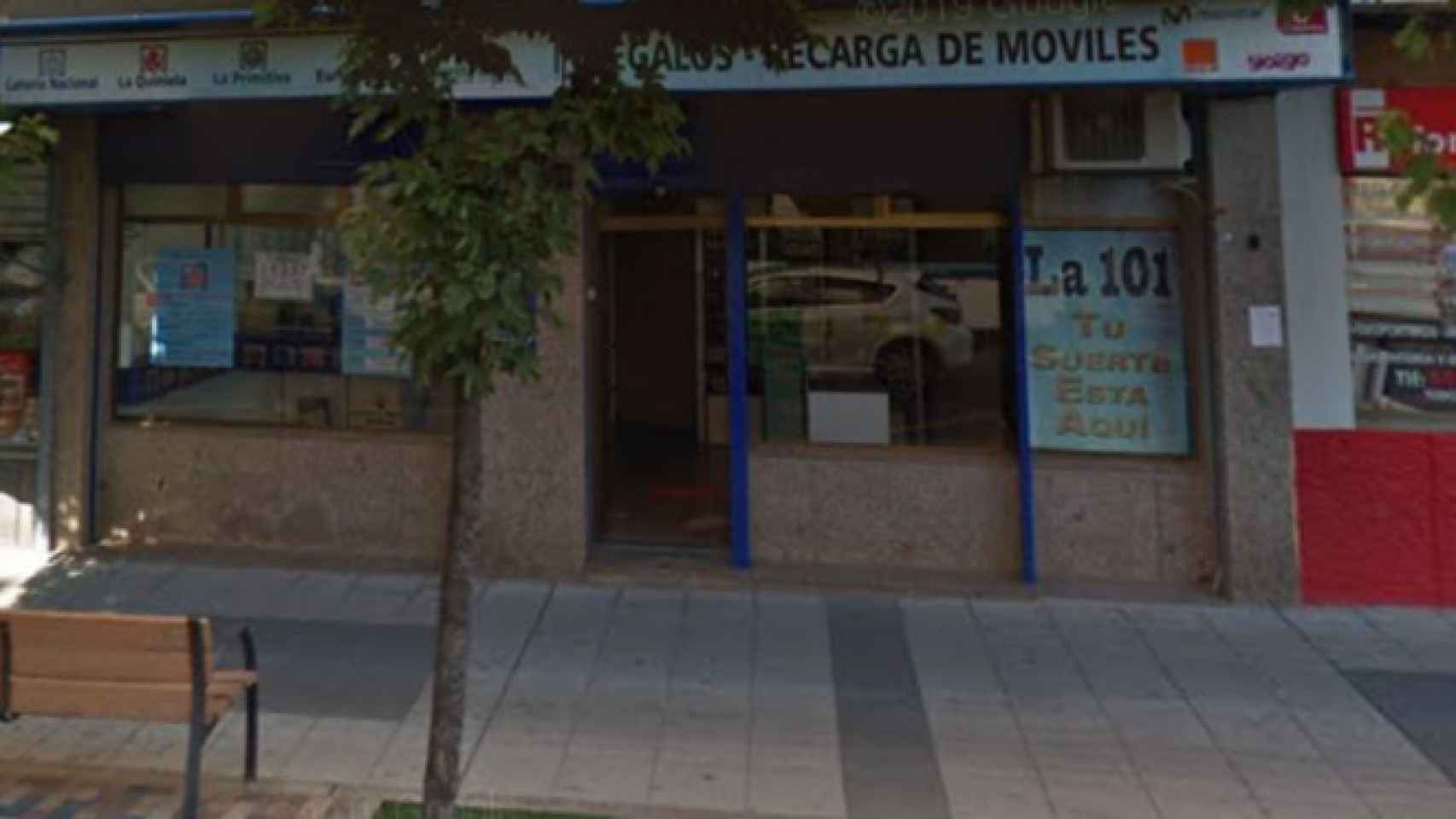 Admnistración de lotería agraciada en Salamanca