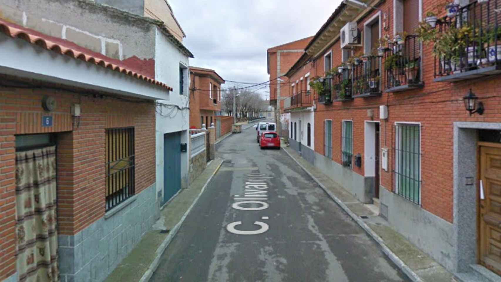 Calle Olivarejo de Portillo de Toledo (Toledo). Foto: Google Maps.