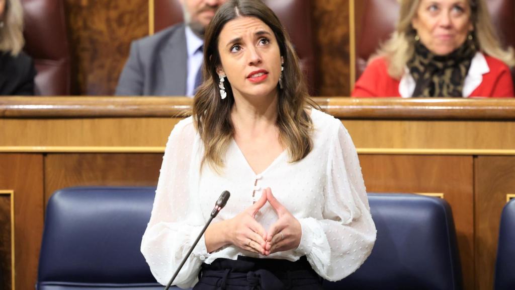 Irene Montero, en el Congreso de los Diputados.