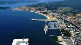 Panorámica de Vilgarcía de Arousa.