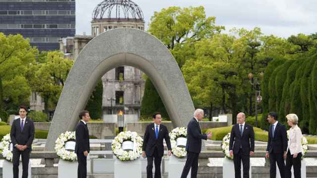 Los líderes del G7 realizan una visita histórica al Museo y Parque de la Paz de Hiroshima.