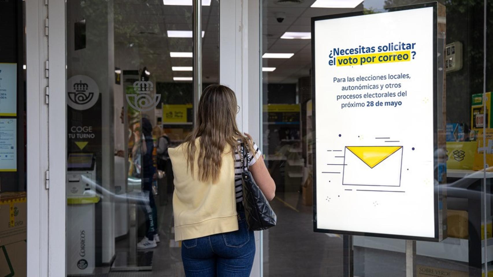 Una oficina de Correos en Melilla.