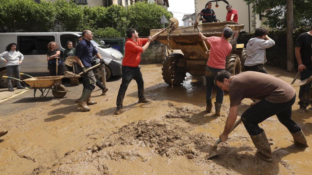 Inundaciones en Bera.