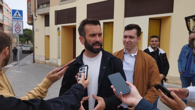 David Gago y Emilio Ferrero este sábado anunciando las medidas para el retorno de jóvenes a Zamora.