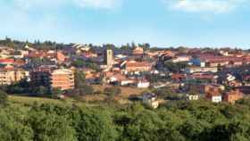 Vista del pueblo de Colmenarejo, al noroeste de la Comunidad de Madrid.