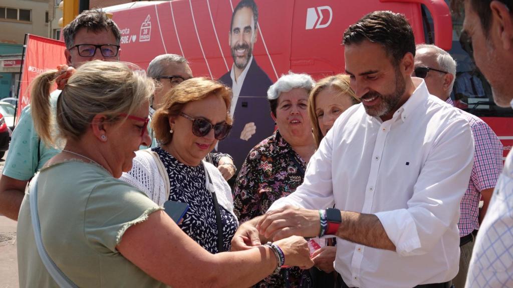 Dani Pérez, en un acto electoral.