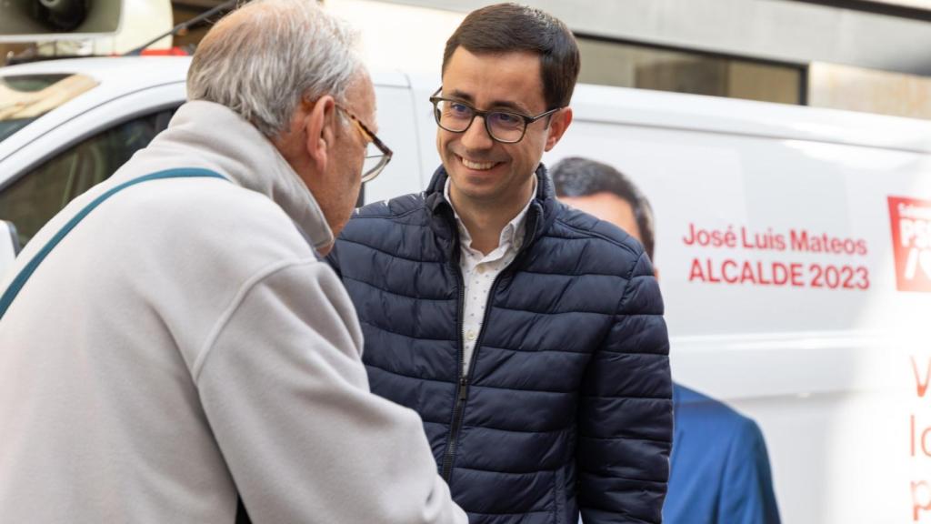 El candidato del PSOE en Salamanca, José Luis Mateos.