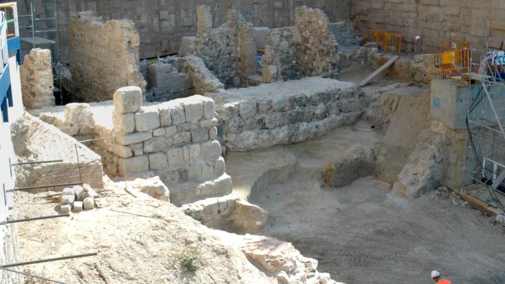 Excavación de la Galería de las Colecciones Reales /Foto: Patrimonio Nacional.