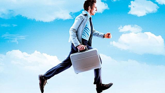 Ben Stiller en el cartel de la película 'La vida secreta de Walter Mitty' (2013)