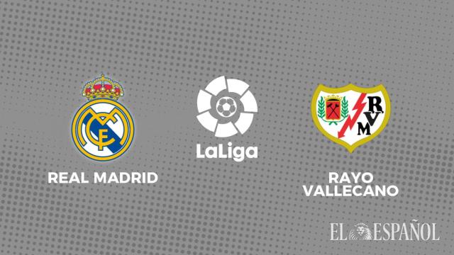 Cartel del Real Madrid - Rayo Vallecano de La Liga 2022/2023