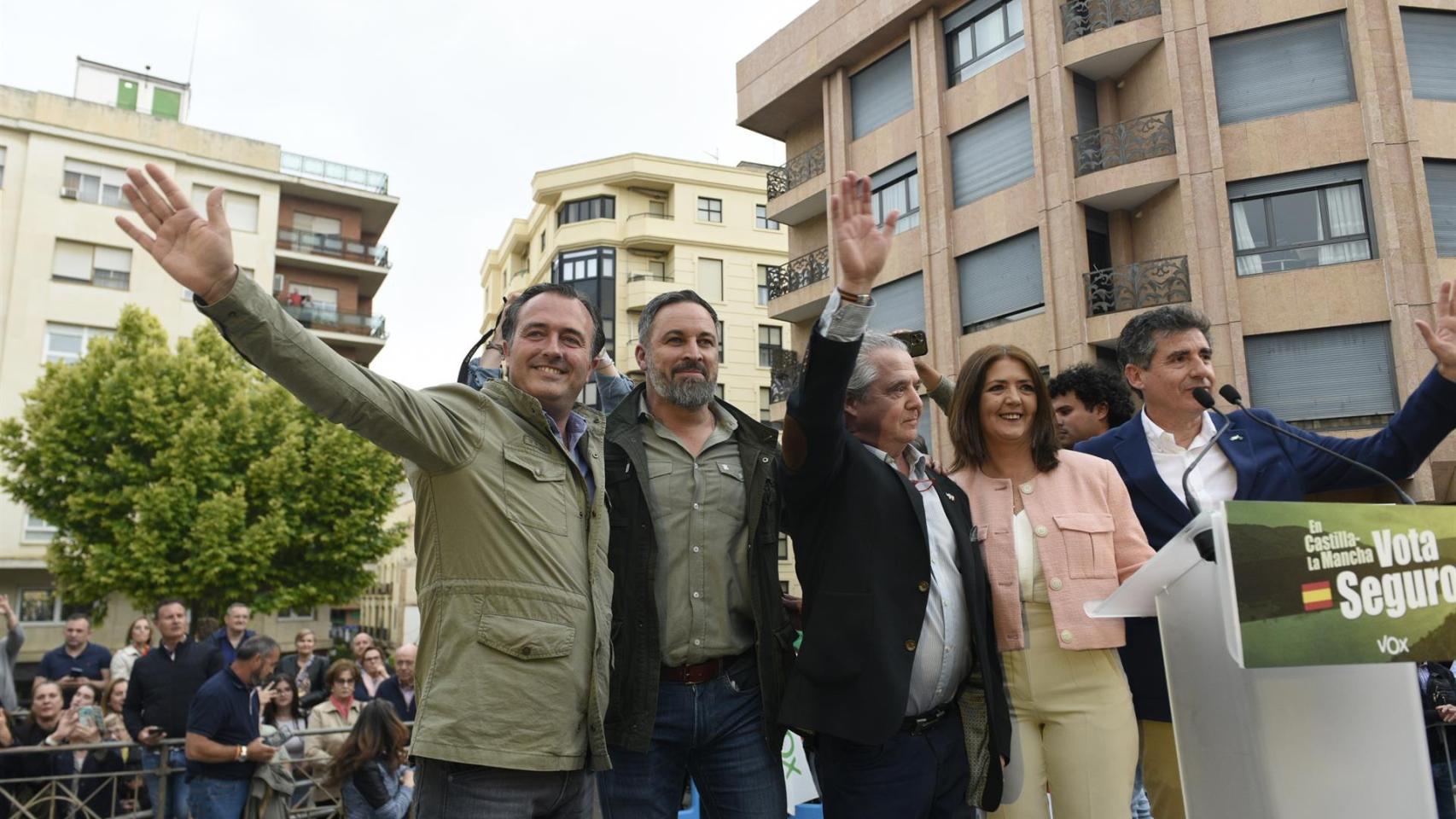 Acto de Vox con Santiago Abascal en Albacete