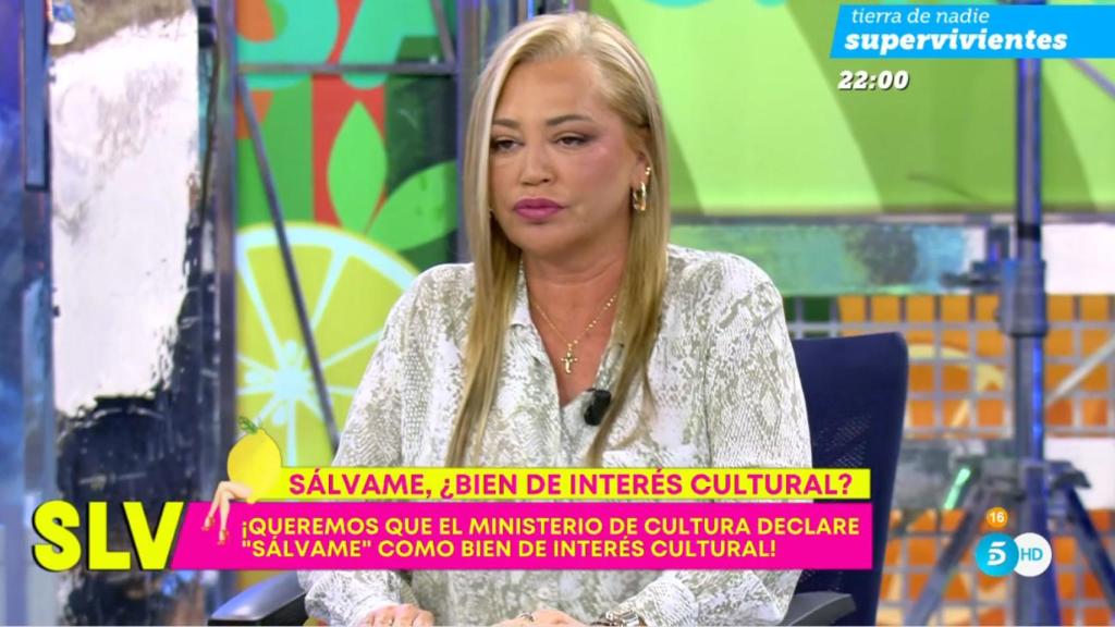 Belén Esteban en 'Sálvame'.