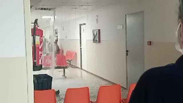 Nueva rotura de tuberías en el hospital de la Vila (Marina Baixa).