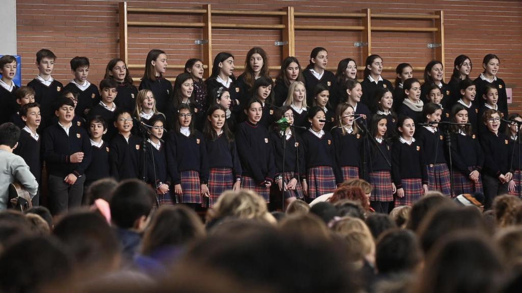 Los componentes de  MAG+S durante un concierto