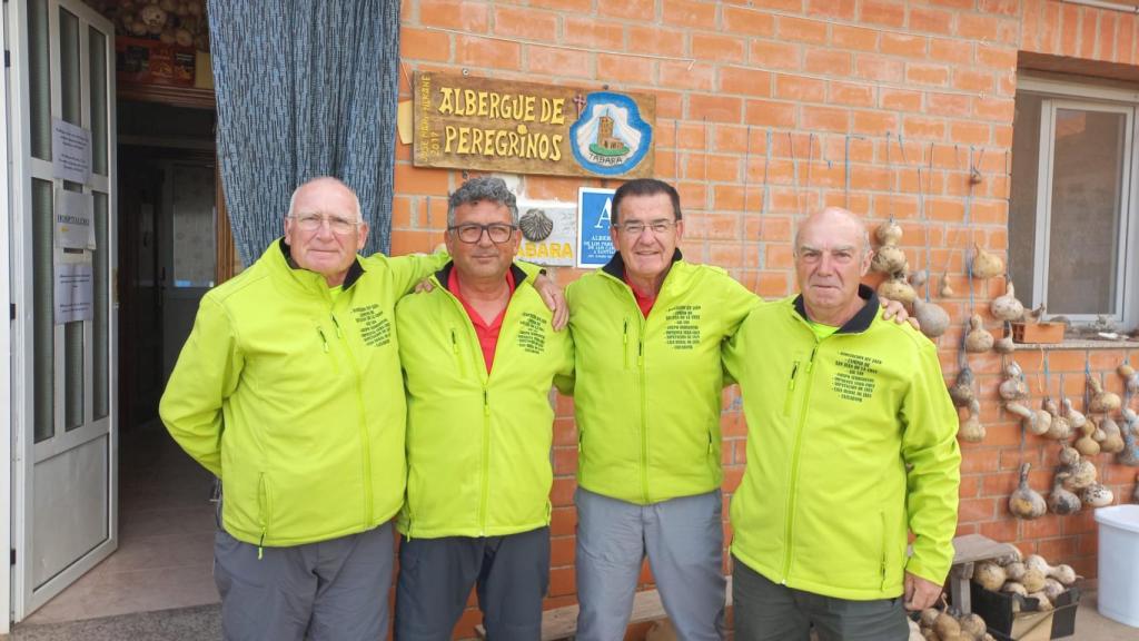 Jesús, Juanfer, José Antonio y Atilano en Tábara