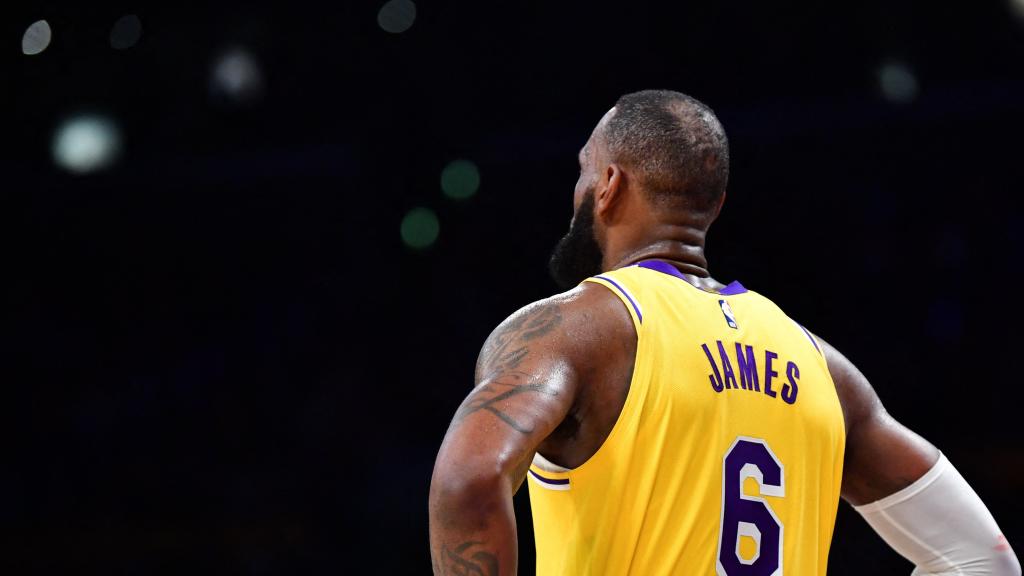 LeBron James, con Los Angeles Lakers