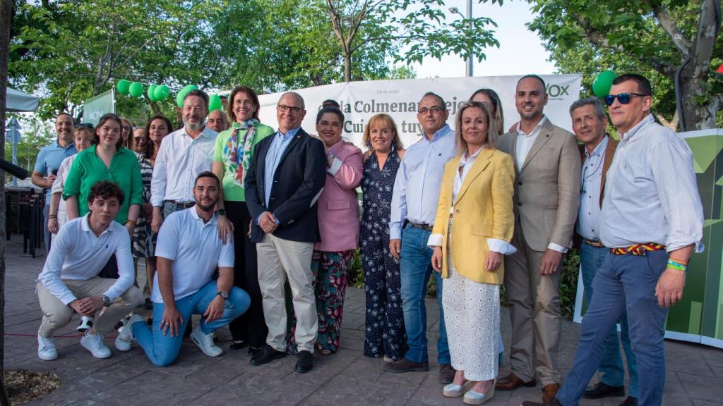 Acto de presentación de candidatura en Colmenar Viejo.