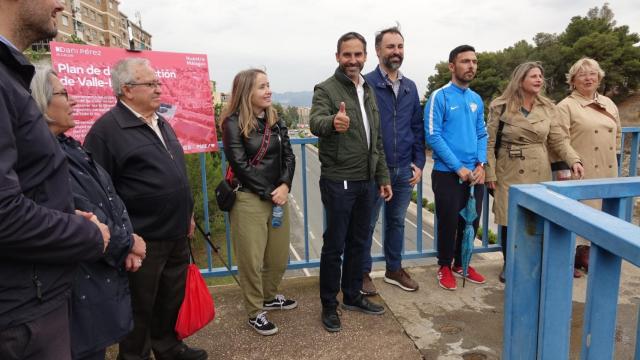 Imagen de Dani Pérez en un acto el lunes.