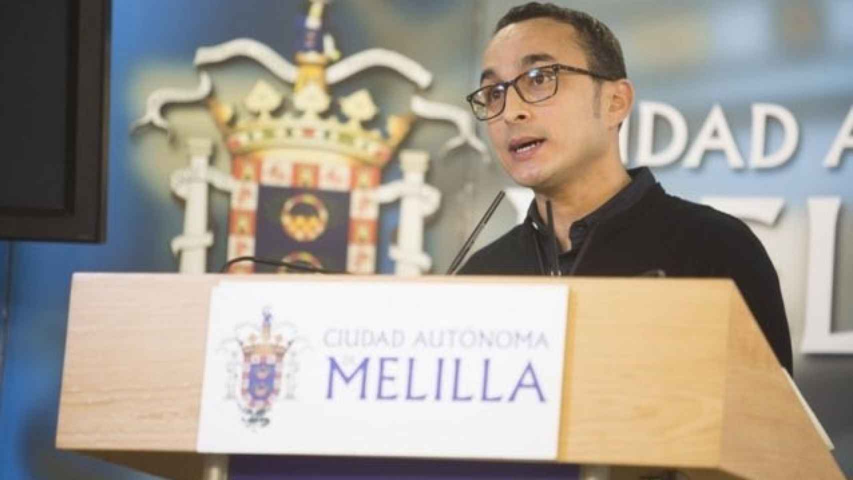 Mohamed Ahmed Al-lal, el consejero de Coalición por Melilla detenido por la supuesta trama de compra de votos.