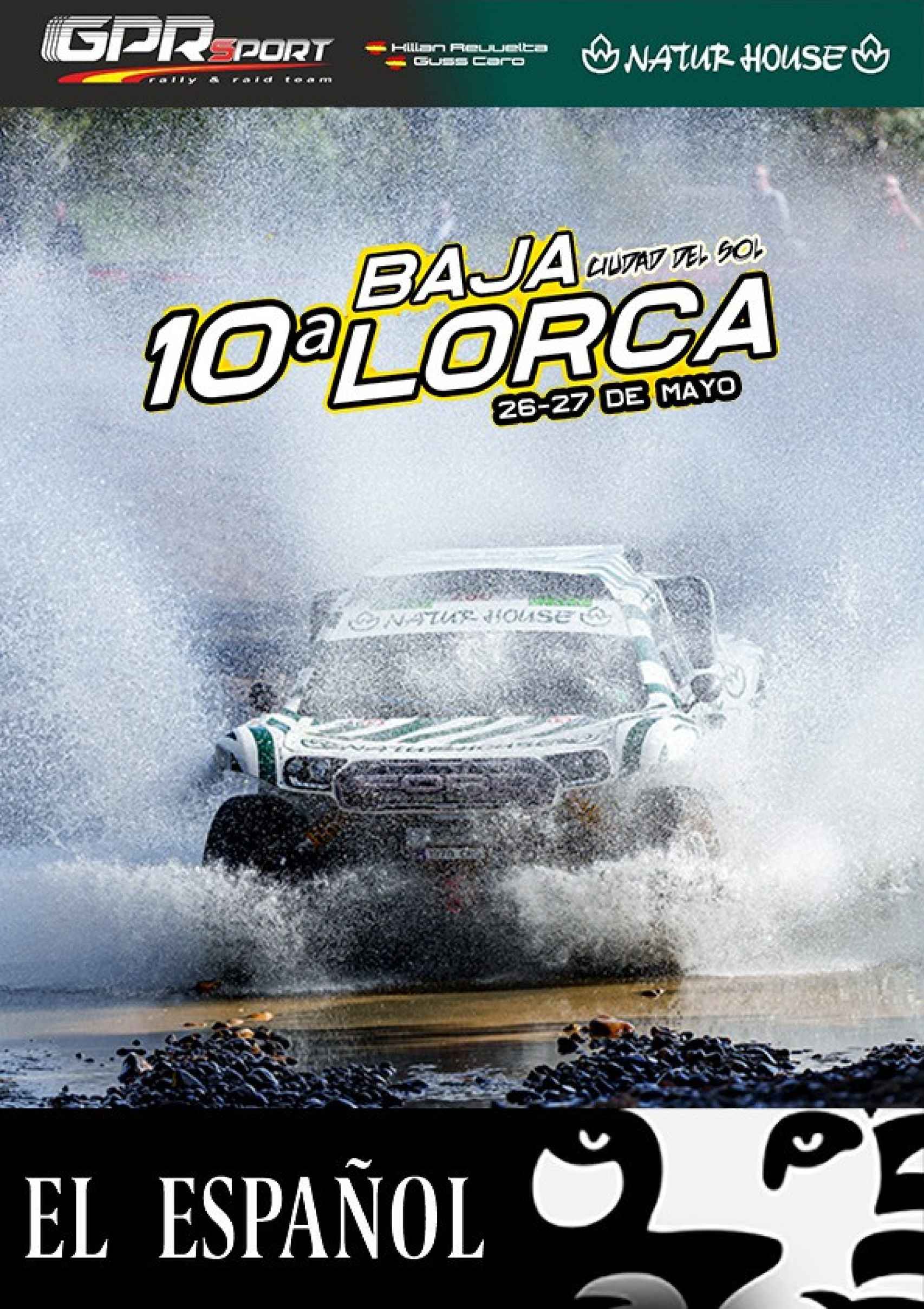 Carte de la Baja Lorca - Ciudad del Sol del equipo GPR Sport.