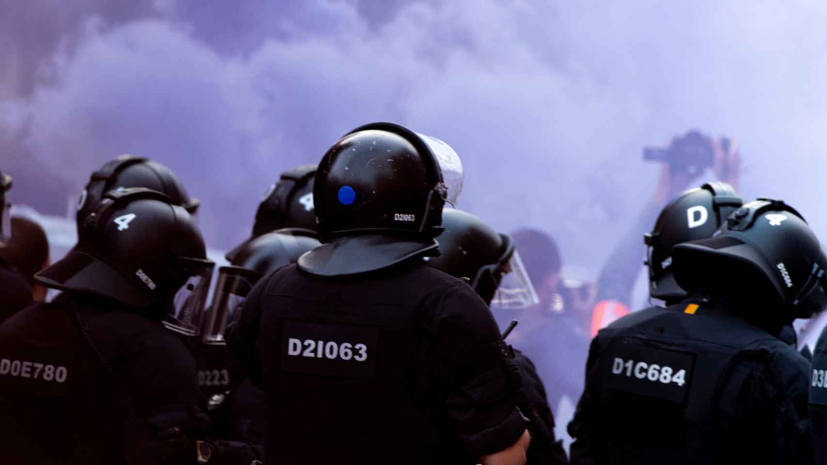 Amplio despliegue policial en la manifestación del 11 de mayo