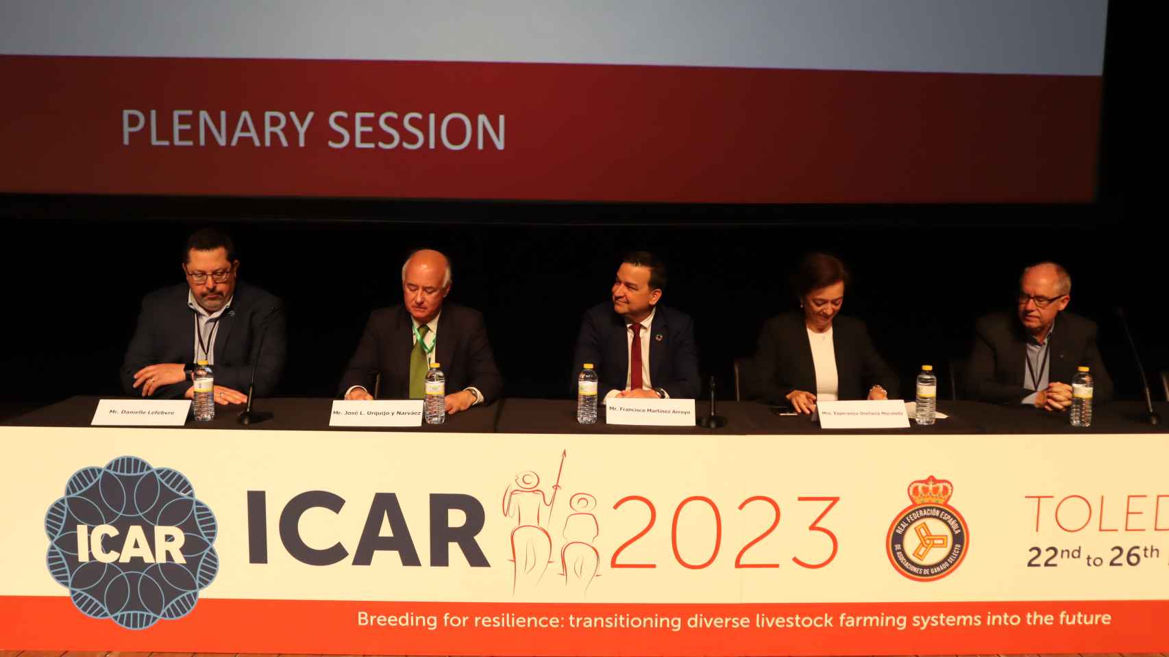 Conferencia Anual del Comité Internacional de Registro Animal (ICAR). Foto: JCCM.
