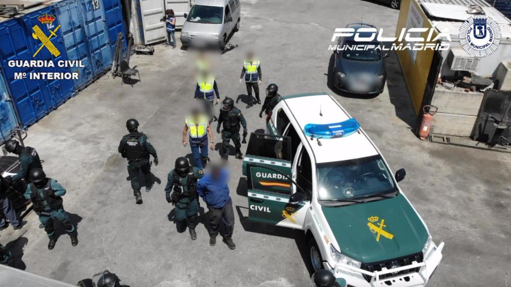 Detenciones practicadas por los agentes.