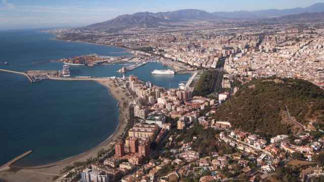 Vistas de Málaga.