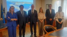 Visita del embajador de Noruega en España