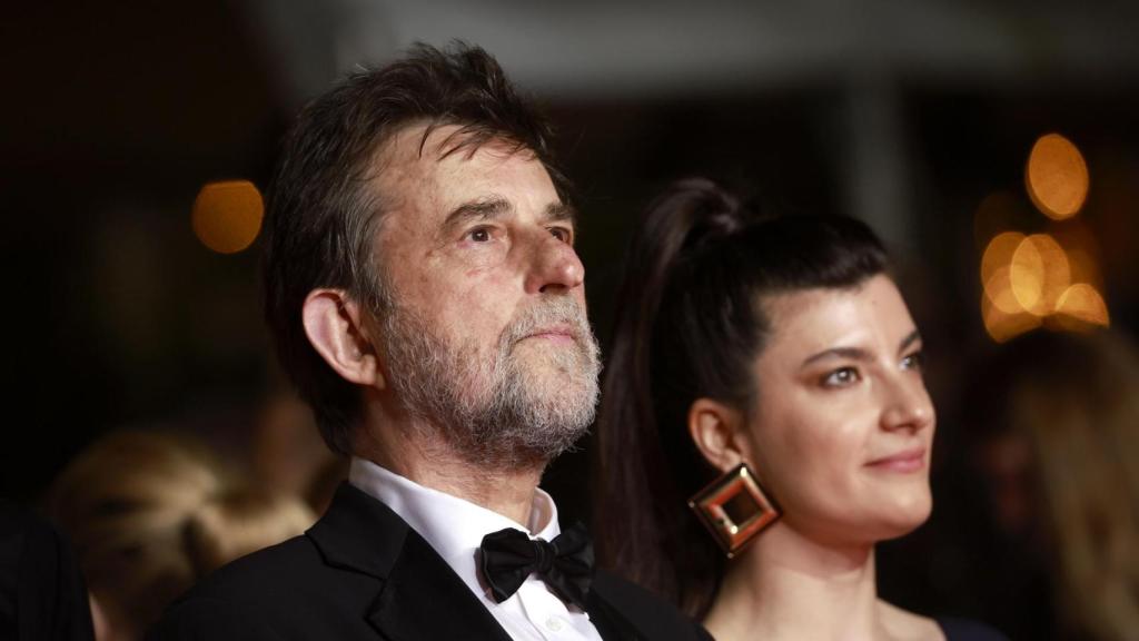 Nanni Moretti en la presentación de su nuevo filme en Cannes. Foto: EFE/EPA/Guillaume Horcajuelo