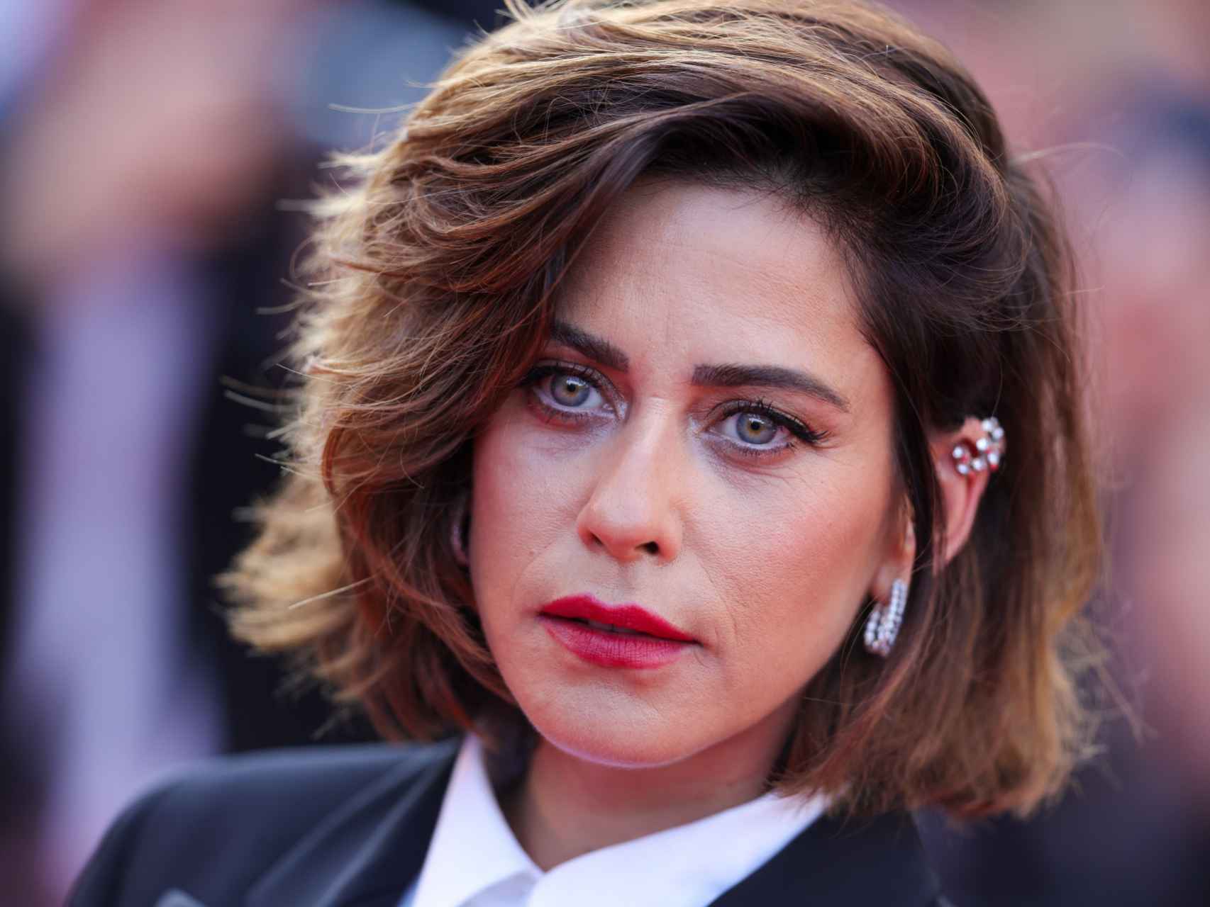 La actriz, en la premères de su última película en Cannes.