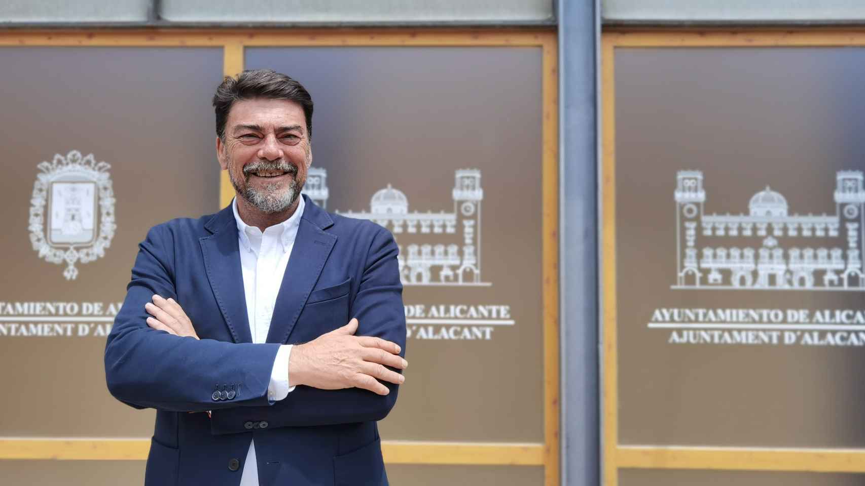 Luis Barcala, alcalde de Alicante y candidato del PP.