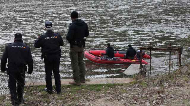 Imagen de archivo de un rescate en el río Duero.