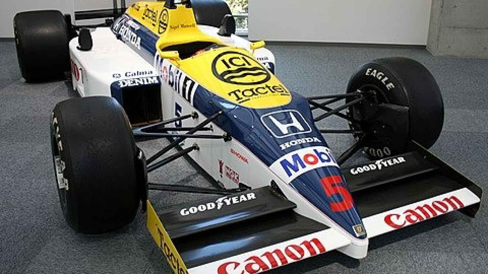 El Canon Williams Honda Team de Nelson Piquet.