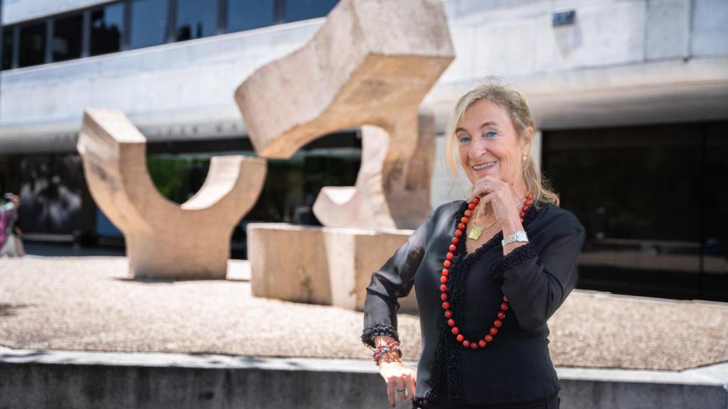 Susana Chillida en la Fundación Juan March.