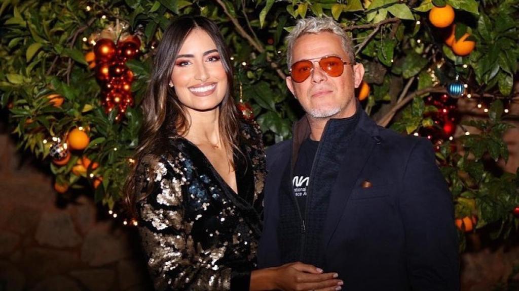 Alejandro Sanz y Rachel Valdés, en una imagen compartida en redes sociales.