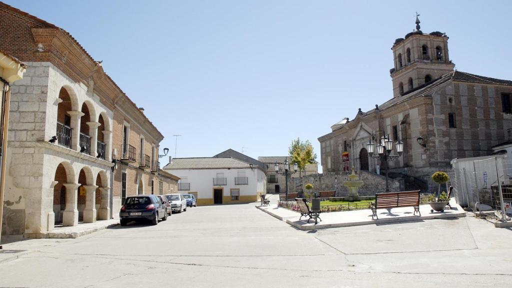 Plaza Mayor de Alcazarén