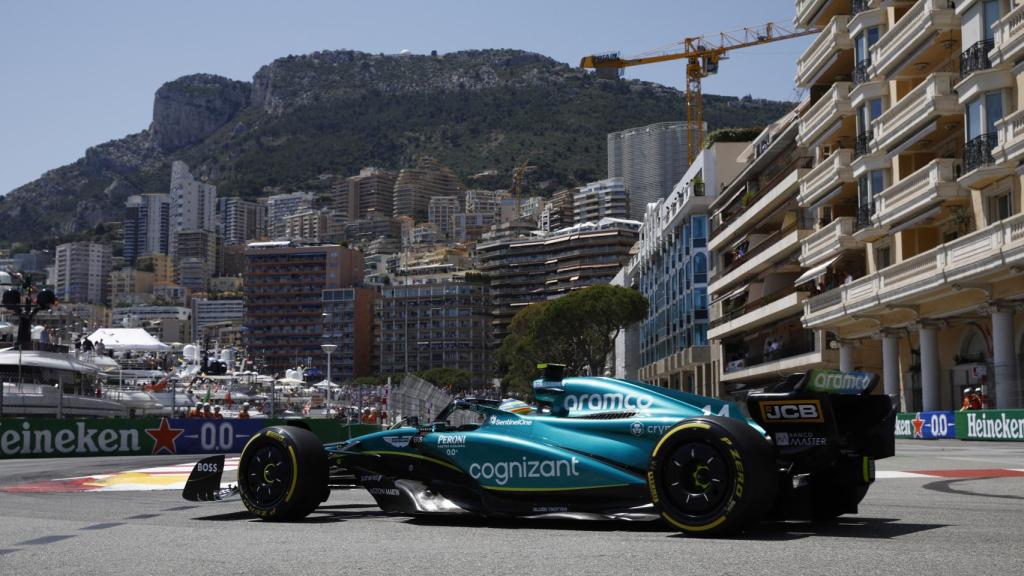 Fernando Alonso en las calles del Principado de Montecarlo en el GP de Fórmula 1 de Mónaco